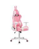Ružová herná stolička - herné kreslá - gamingové kreslá - polohovateľné kreslá.